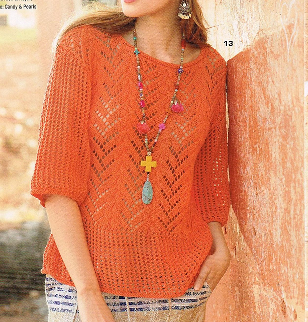 # 13 Pulli in Orange