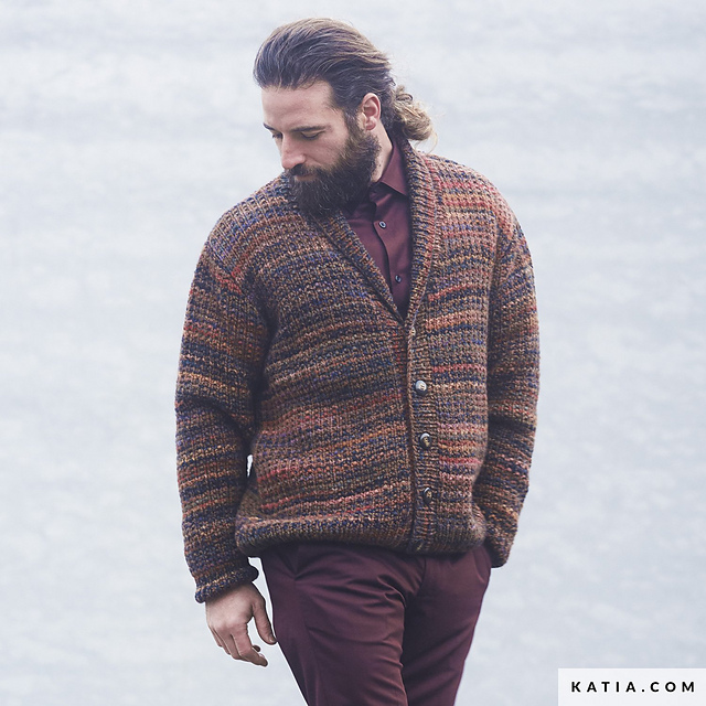 10-26 Herrenjacke mit Sandmuster