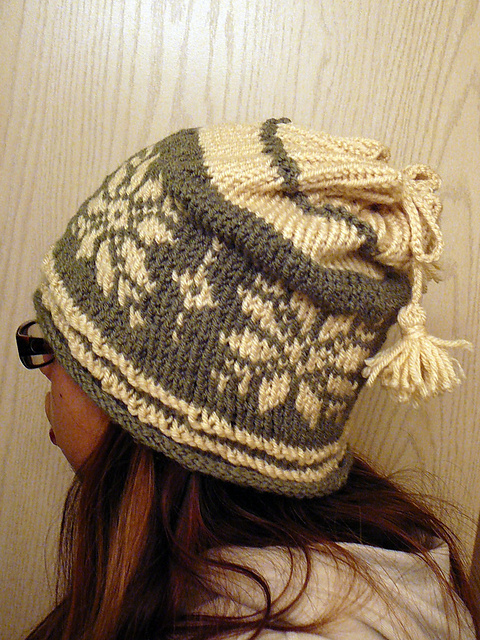 #6 Scandinavian Design Cap (北欧風 模様あみのキャップ)