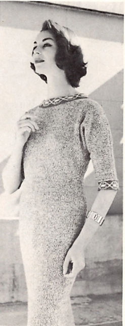 Grey Fleck Dress