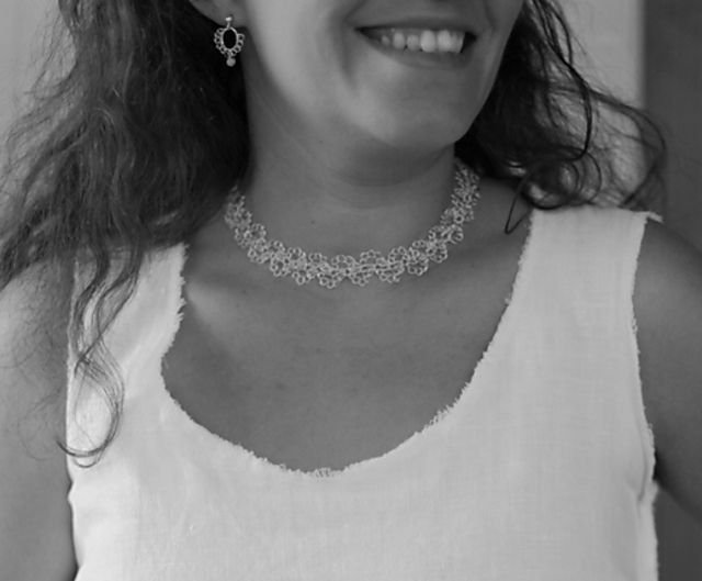 Collier Dentelle en argent