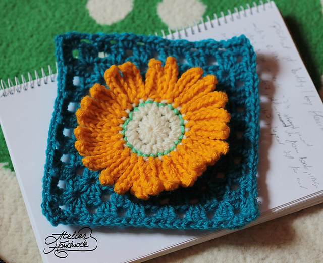 Flower Granny Square