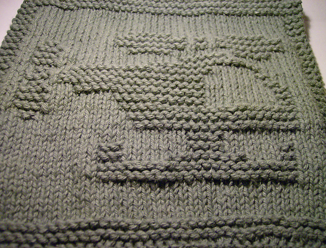 Helicopter Dishcloth