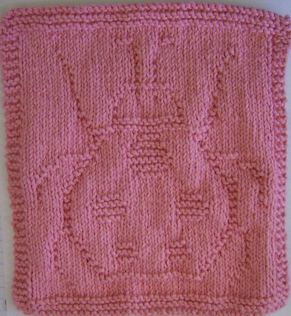 Ladybug Dishcloth