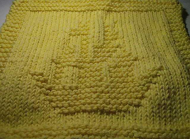 Noah's Ark Dishcloth