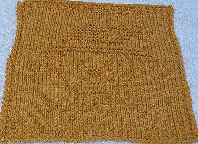 Scruffy Scarecrow Dishcloth