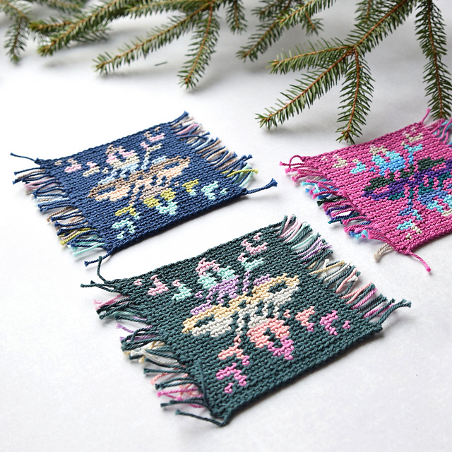 Winter Blanket Coaster