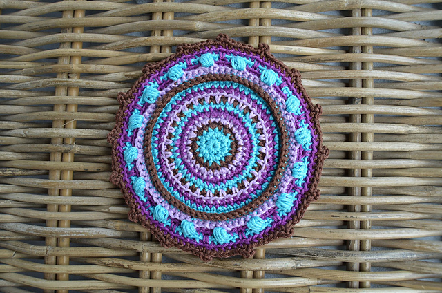 Mandala Cotton Coaster