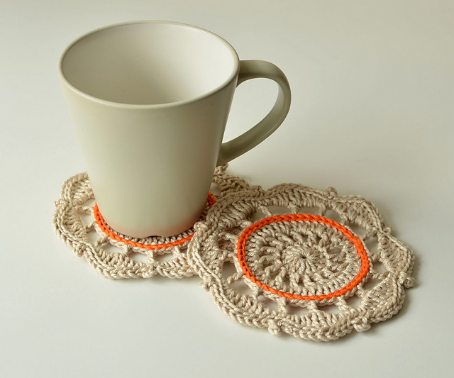 Snowflake Cotton Coaster