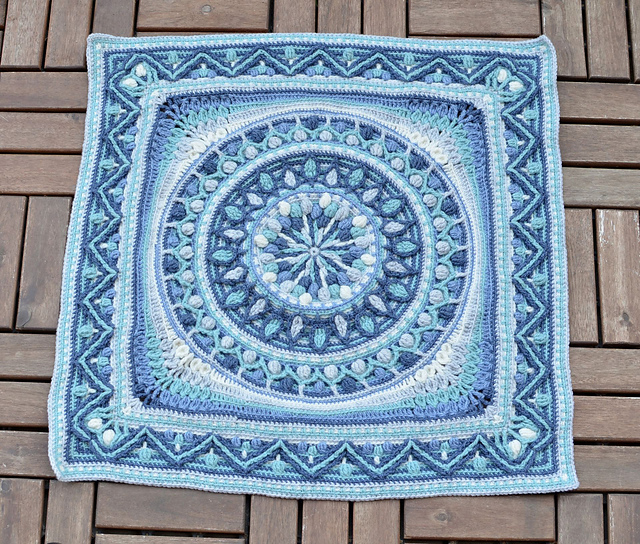 Dandelion Border - Overlay Crochet