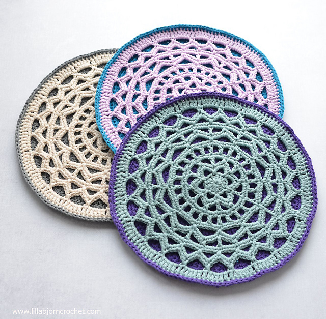 Geometric Mandala Hot Pad