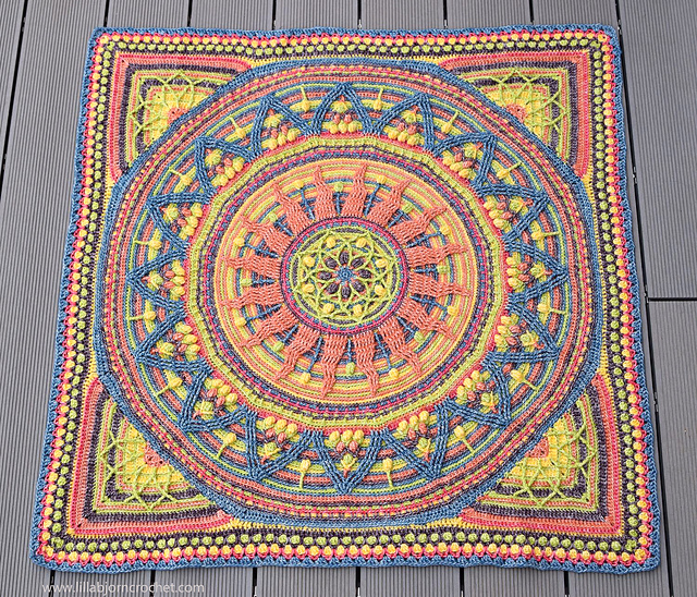Ravelry: Sunny Border - overlay crochet pattern by Tatsiana