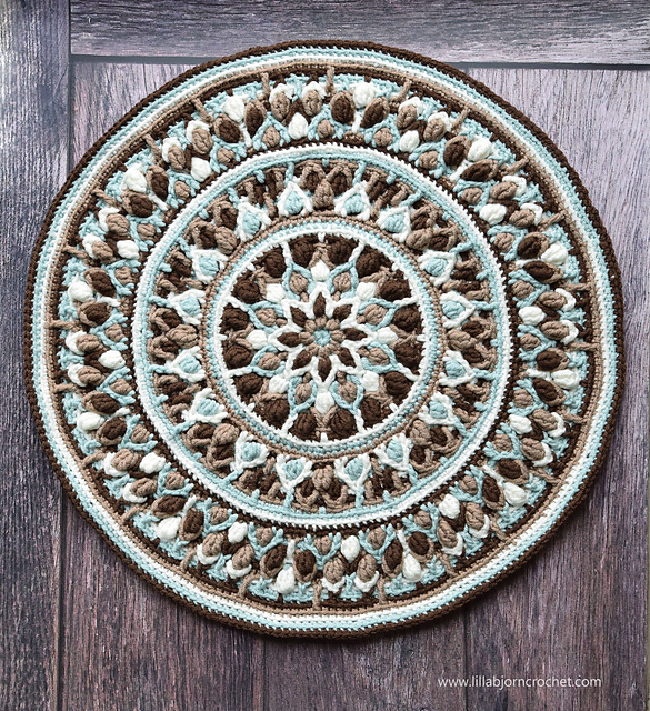 Mint Coffee Mandala