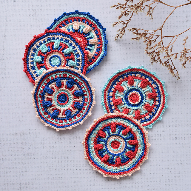 Mini Mandala Garland