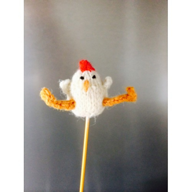 Chick on a stick