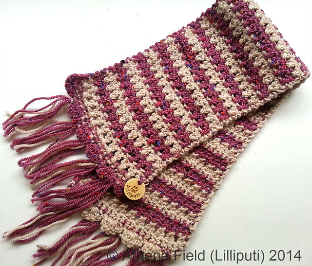 Woodland Cyclamen Scarf