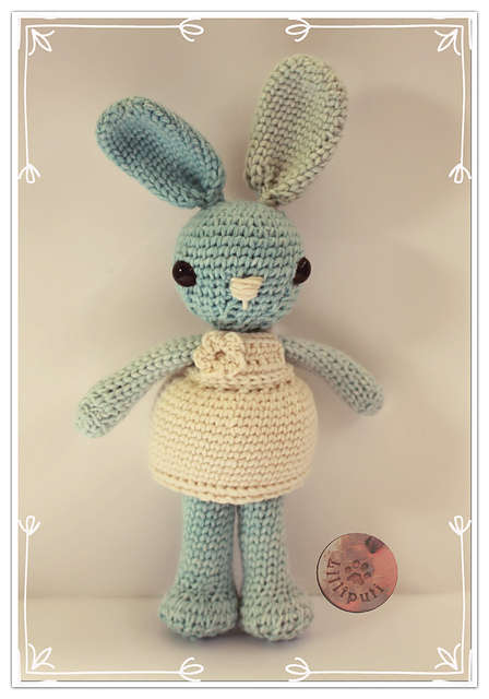 'Clementine' Vintage Bunny