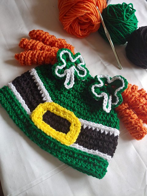 Pigtail Leprachaun Beanie