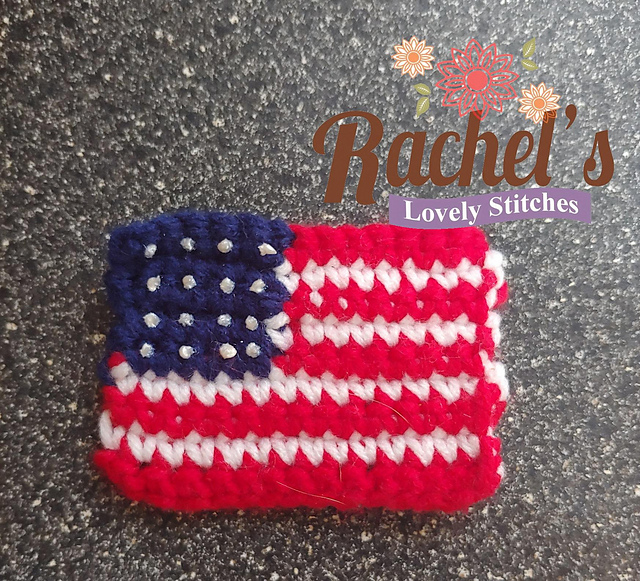 American Flag Applique