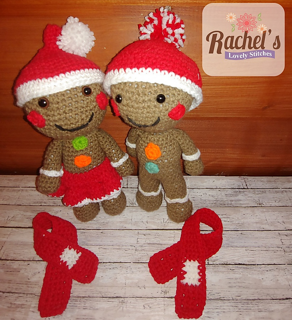 Gingerbread Man Amigurumi