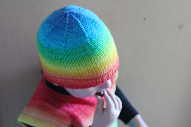 Simple Roll Brimmed Beanie