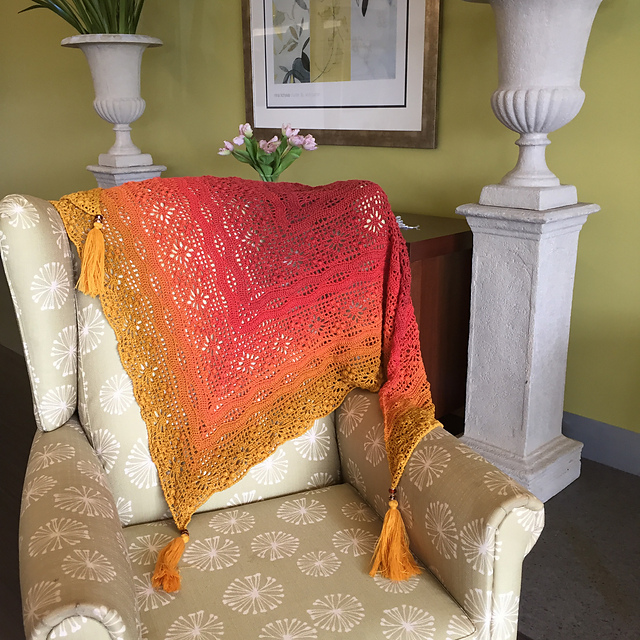 Daisy lossen Shawl — foto 5