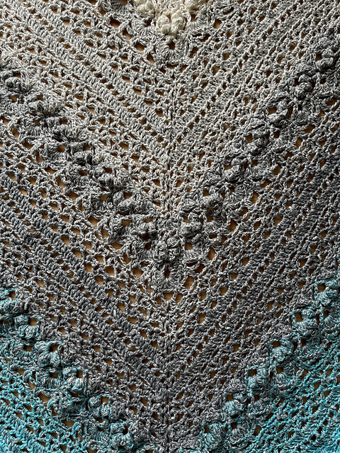 Ravelry patroon: Cockles Of My Heart Shawl
