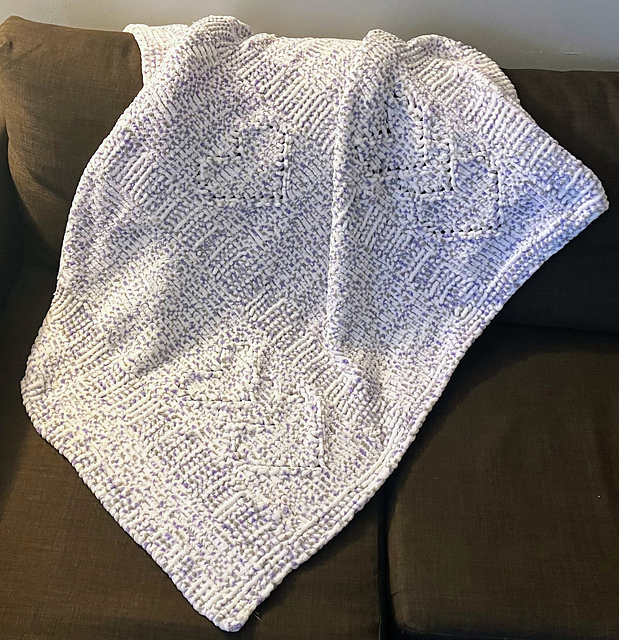 Hearts Blanket (Toddler & Baby Size)