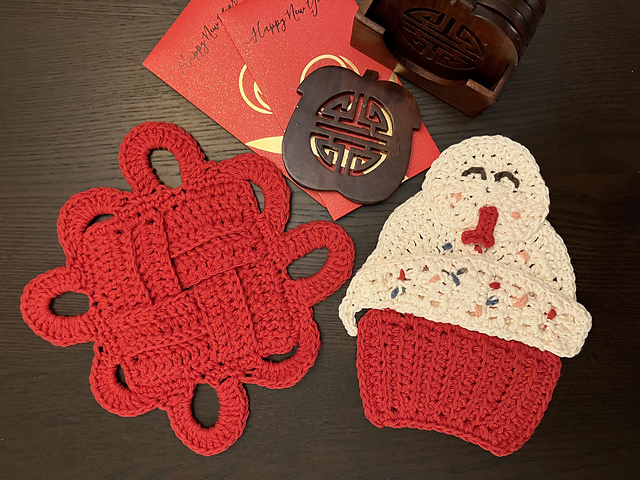 Year of the Snake & Good Luck Knot Potholders