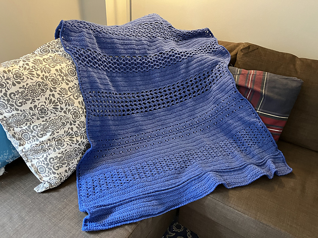 Striped Reversible Blanket