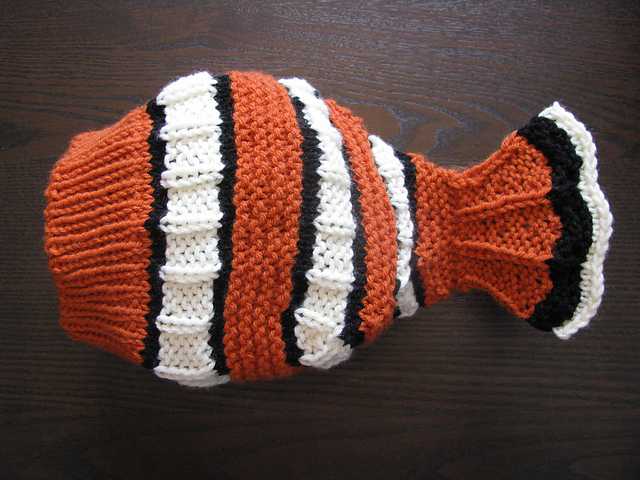 Tropical Fish Slouchy Hat