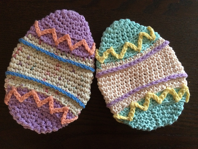 Easter Egg Potholder