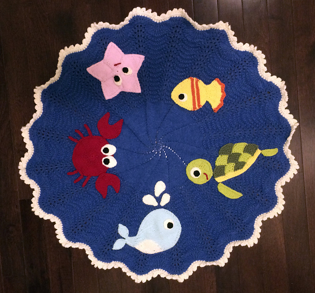 Under the Sea Baby Blanket