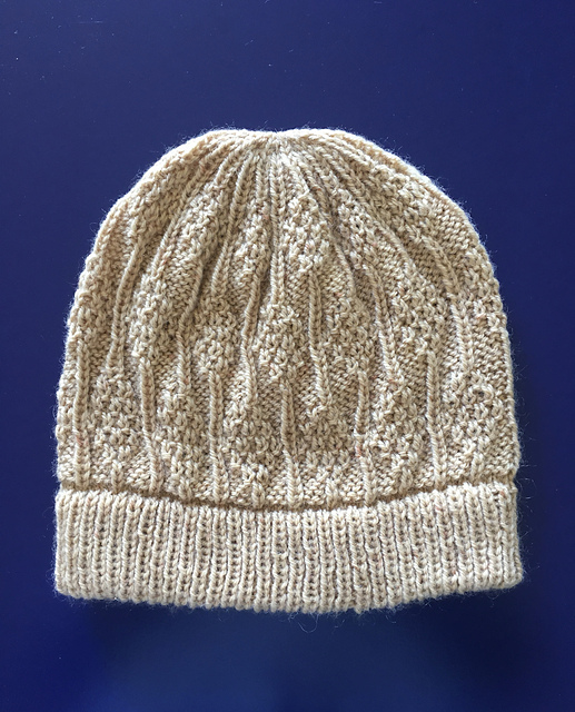 Moss Stitch Diamonds Cowl & Hat