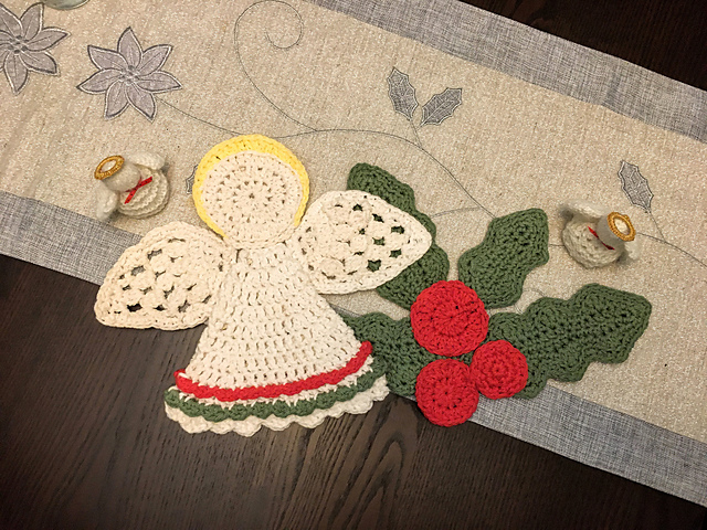 Angel & Holly Potholders