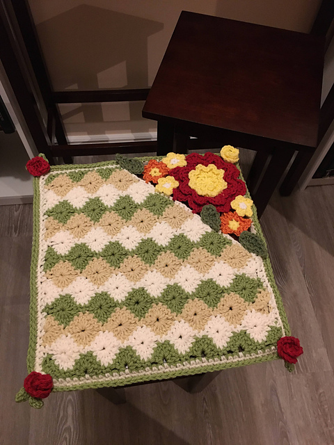 Flower Cushion & Seat Cover