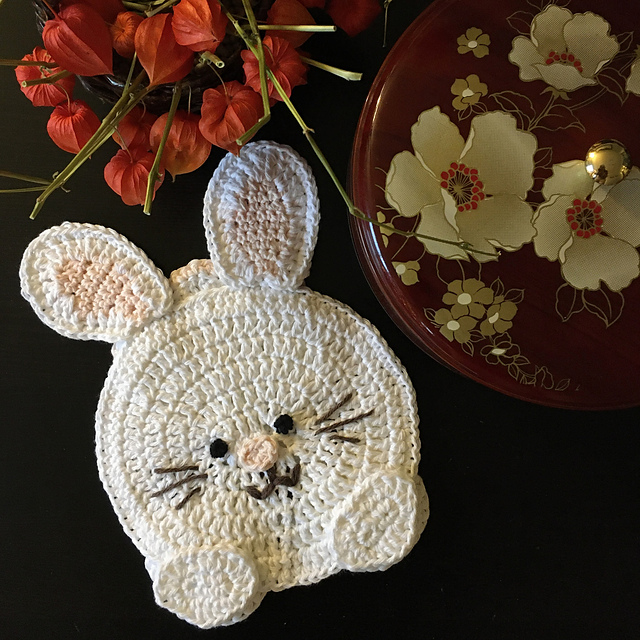 2-Sided Bunny Potholder