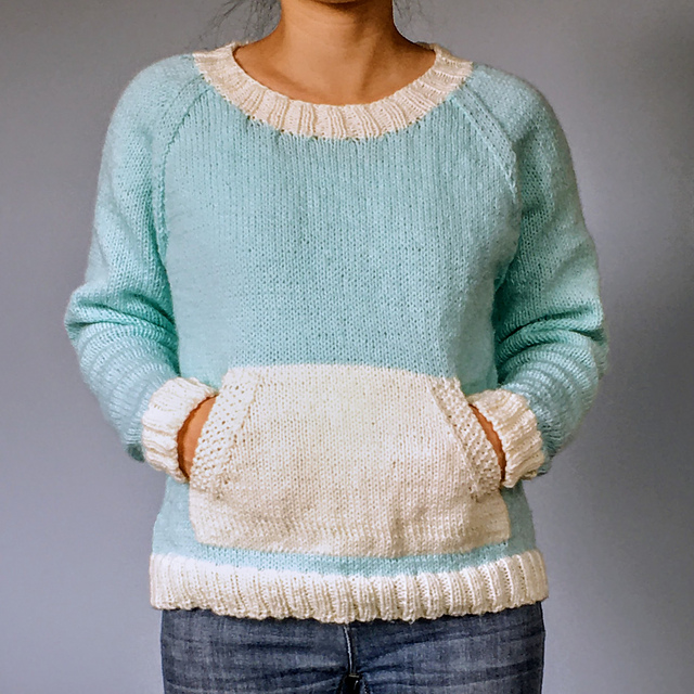 Everyday Sweater with Optional Kangaroo Pocket