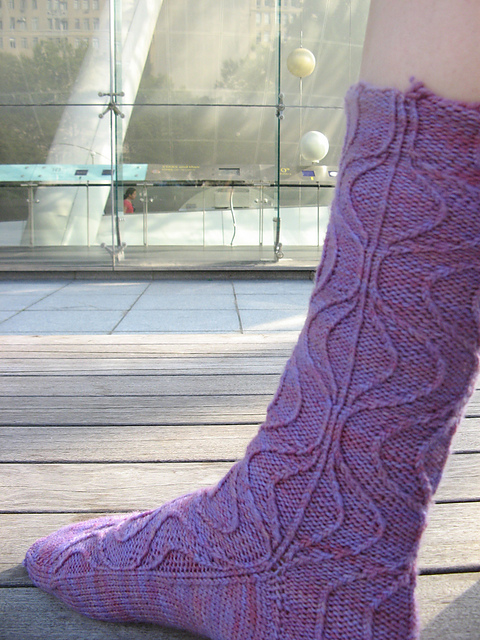 Unraveling Rib Socks