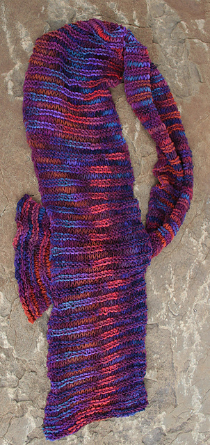 Faux-Hard Slide Scarf