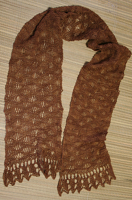 Faux-Hard Wave Scarf