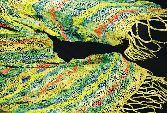 Faux-Hard Wave Shawl