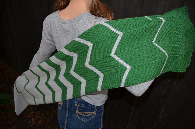Chevron scarf