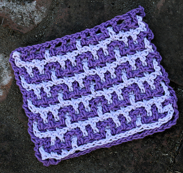 Hidden Arches Intermeshing Dish Towel