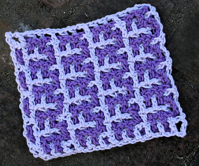 Tile Dance Intermeshing Dish Towel