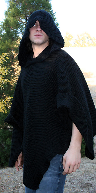 ジャケット・アウター wool cachemir hood far poncho buckle y2k wool cachemir hood far poncho buckle y2k The Biker Hooded Poncho