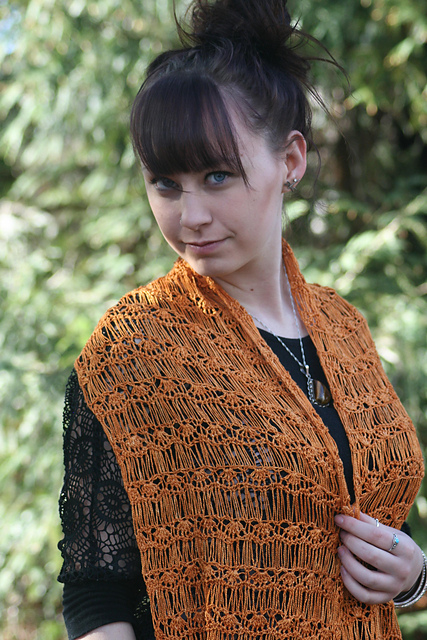 Summer Rays Drop Stitch Wrap