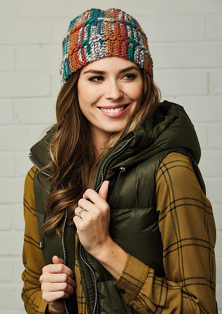 Cabled Round Hat