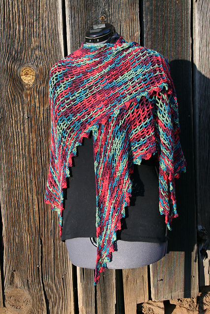 Turning Tides Shawl