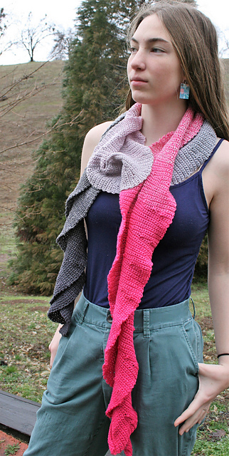 Flutter Wave Scarf